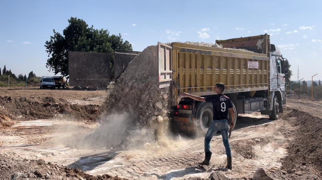 Laying the foundation for By Bee&#39;s showroom, equipment room, meeting room, and future farming.